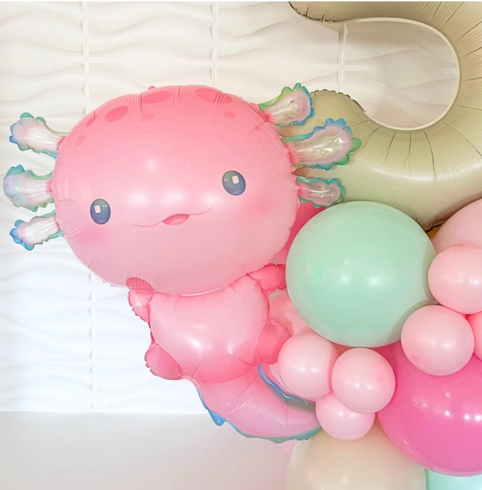 Axolotl Balloon - Axolotl Birthday - Axolotl Balloon 12 pack - Balloon tower - Balloons - Birthday Balloons - Balloons - Under The Sea