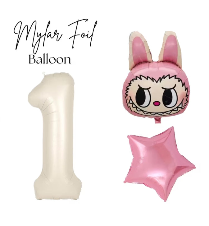 Labubu Balloon Tower - Labubu Balloons - Labubu Birthday Decor - Labubu Birthday Balloons - Labubu Party Decorations - Balloons - Labubu