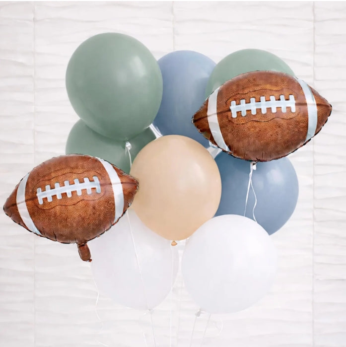 First Down 10 Pack Of Balloons -In my football era - Football 1st Birthday Balloon column -First Down Birthday -Touchdown Party -First Down