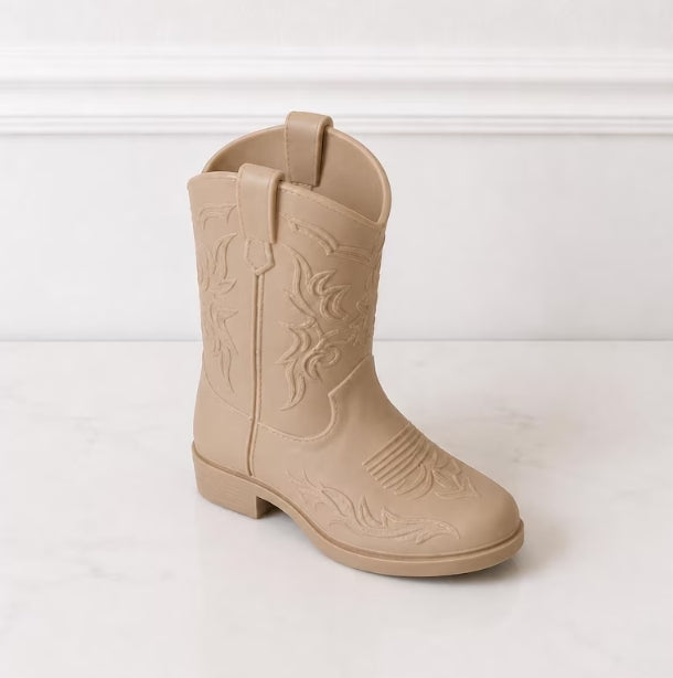 Cow Boy Boot 3D printed Centerpiece - Cow Boy Birthday - First Rodeo - Western Theme Birthday - Cow Bow Party Decor