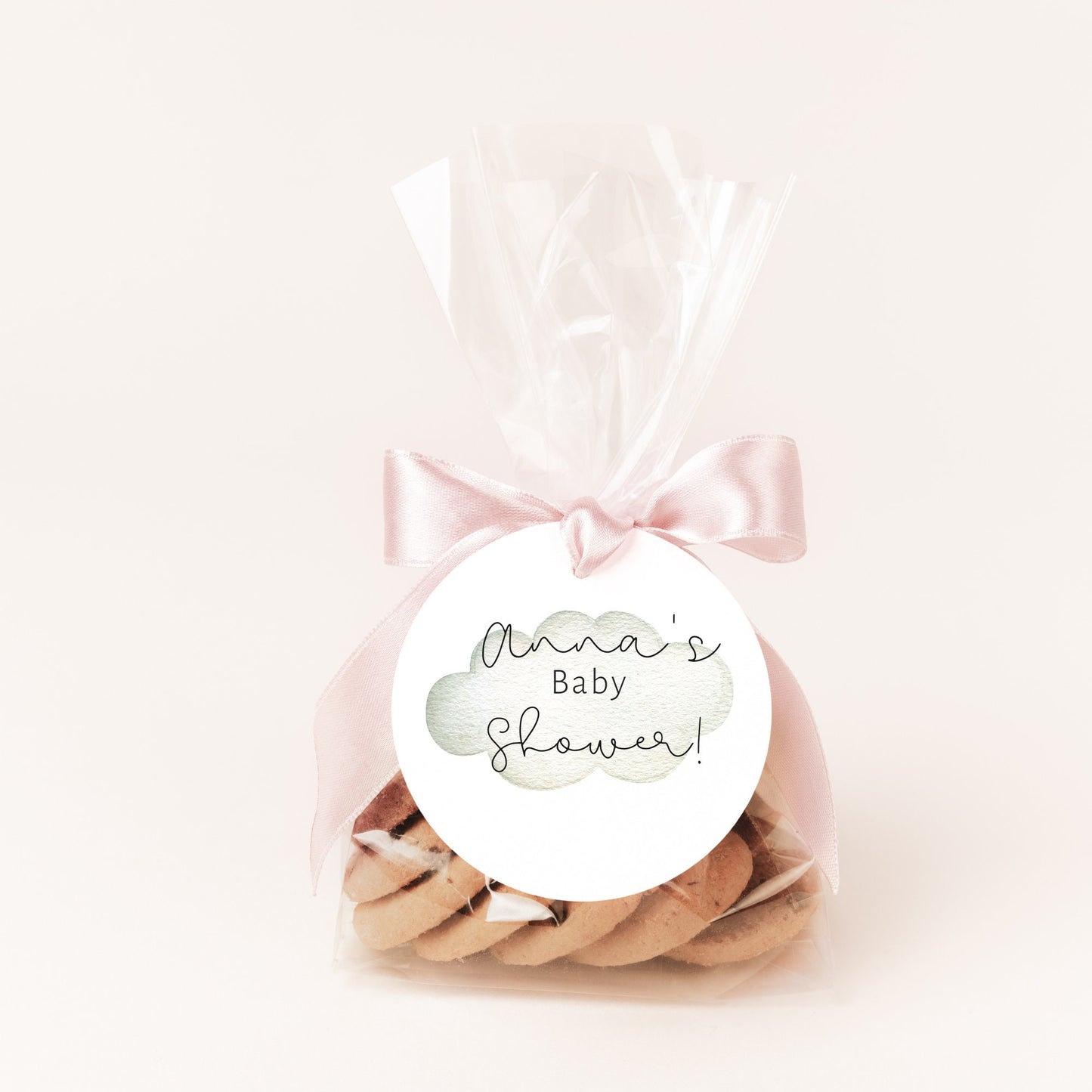 Hot Air Balloon Baby Shower Favor Tag, Gift Tag Template, Girl Baby Shower Favour Tag, Editable Template,Printable DIY