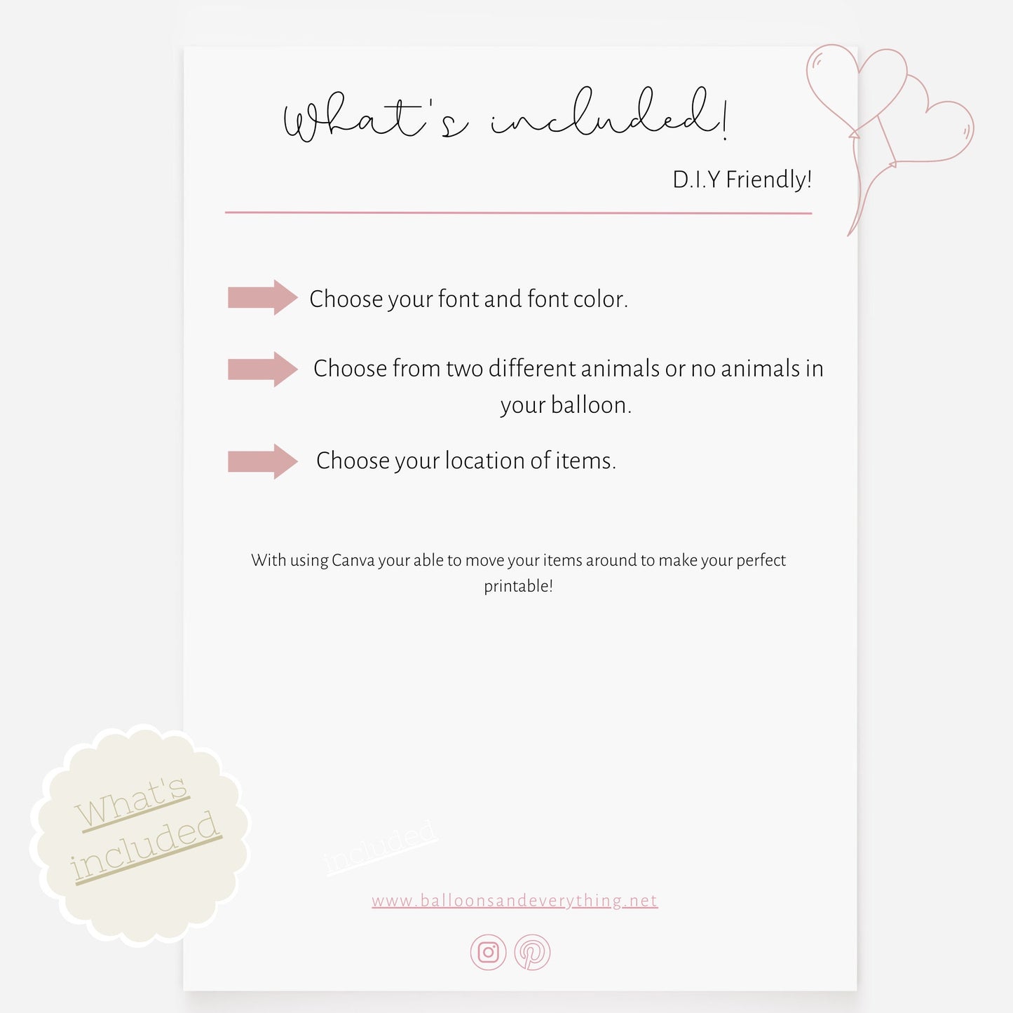 Hot Air Balloon Baby Shower Invitation, Adventure Awaits| INSTANT DOWNLOAD | editable digital file, Templet