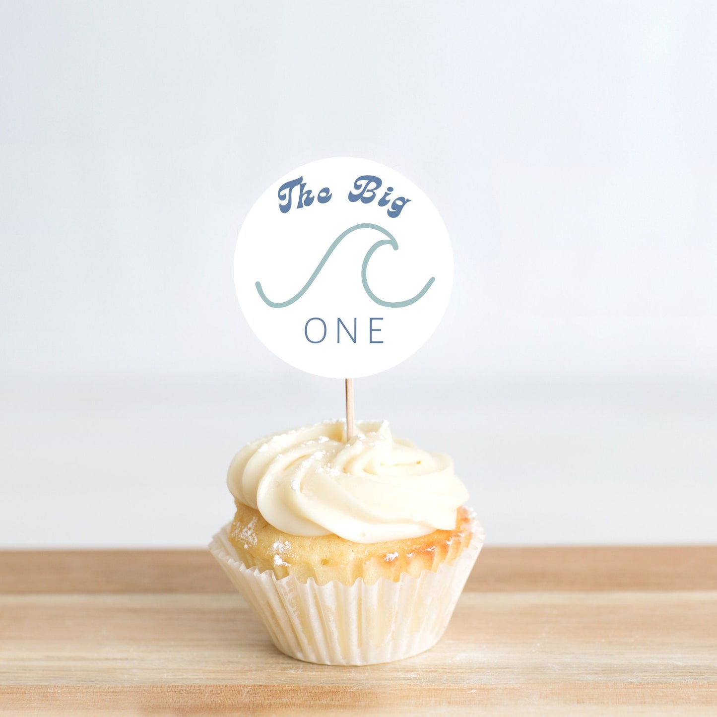 The Big One Digital Cup Cake Toppers l 1st Birthday l The Big One theme l Surfer Party l Cupcake Toppers l Retro Bug Birthday l Big One