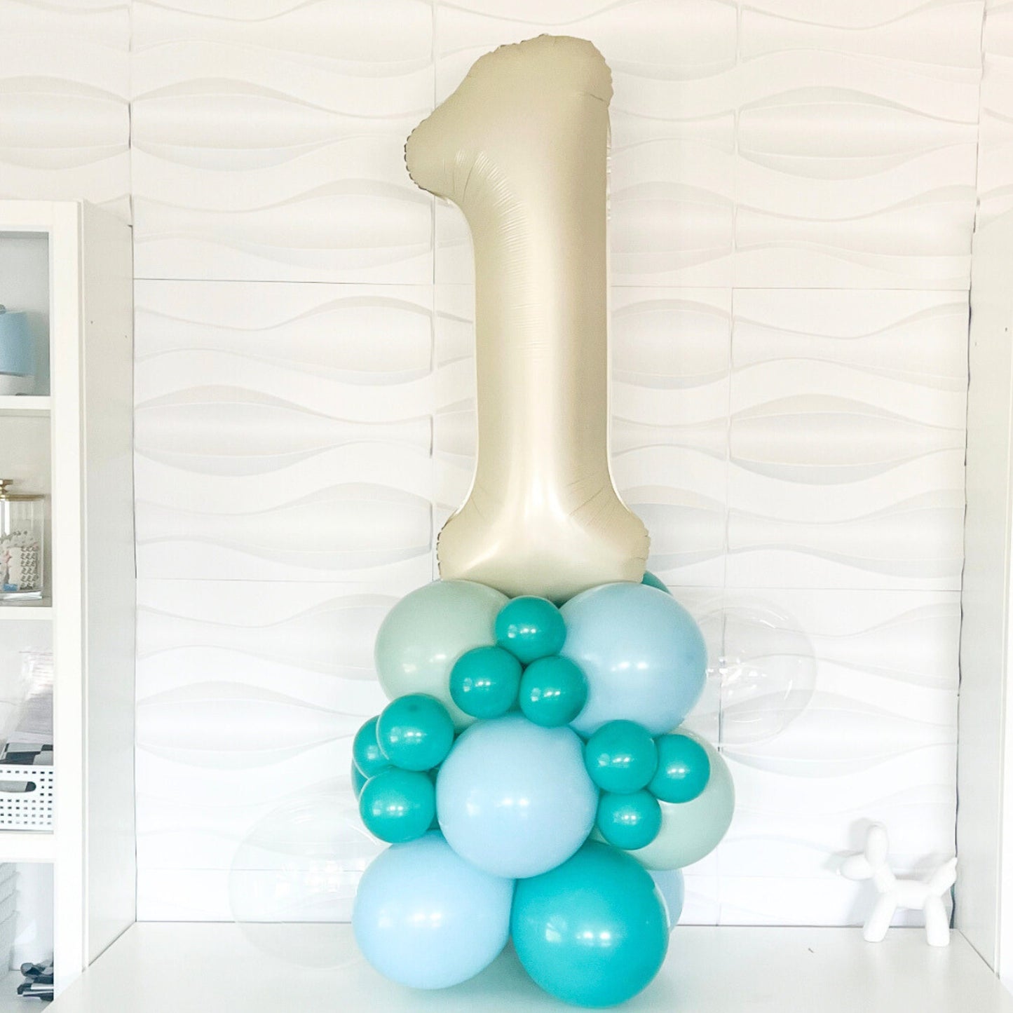 The Big One Balloons - Balloon Arch Kit l Boy First Birthday - Baby On Board - Surf Baby Shower - Retro Surf Theme - Big ONE- The Big One