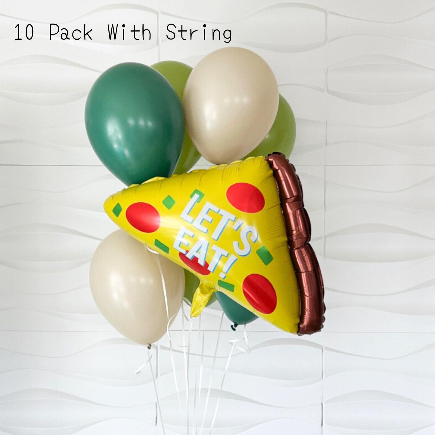 Ninja Turtle 10 Pack Of Balloons - Ninja Turtle Balloons - Ninja Turtle Birthday - Ninja Turtle - TNT Themed Birthday