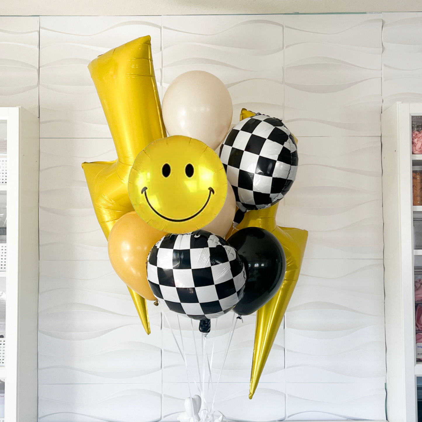 10 Pack Of Balloons - One Happy Dude Balloons - One Cool Dude Balloons - One Happy Dude Birthday - One Cool Dude Birthday - Balloons Pack