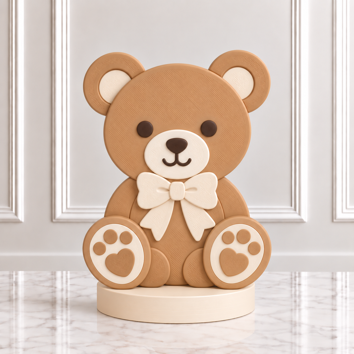 3D Printed Teddy Bear Centerpiece - We Can Bearly Wait Baby Shower Decor - Teddy Bear Birthday - We Can Bearly Wait - Baby Shower Decor