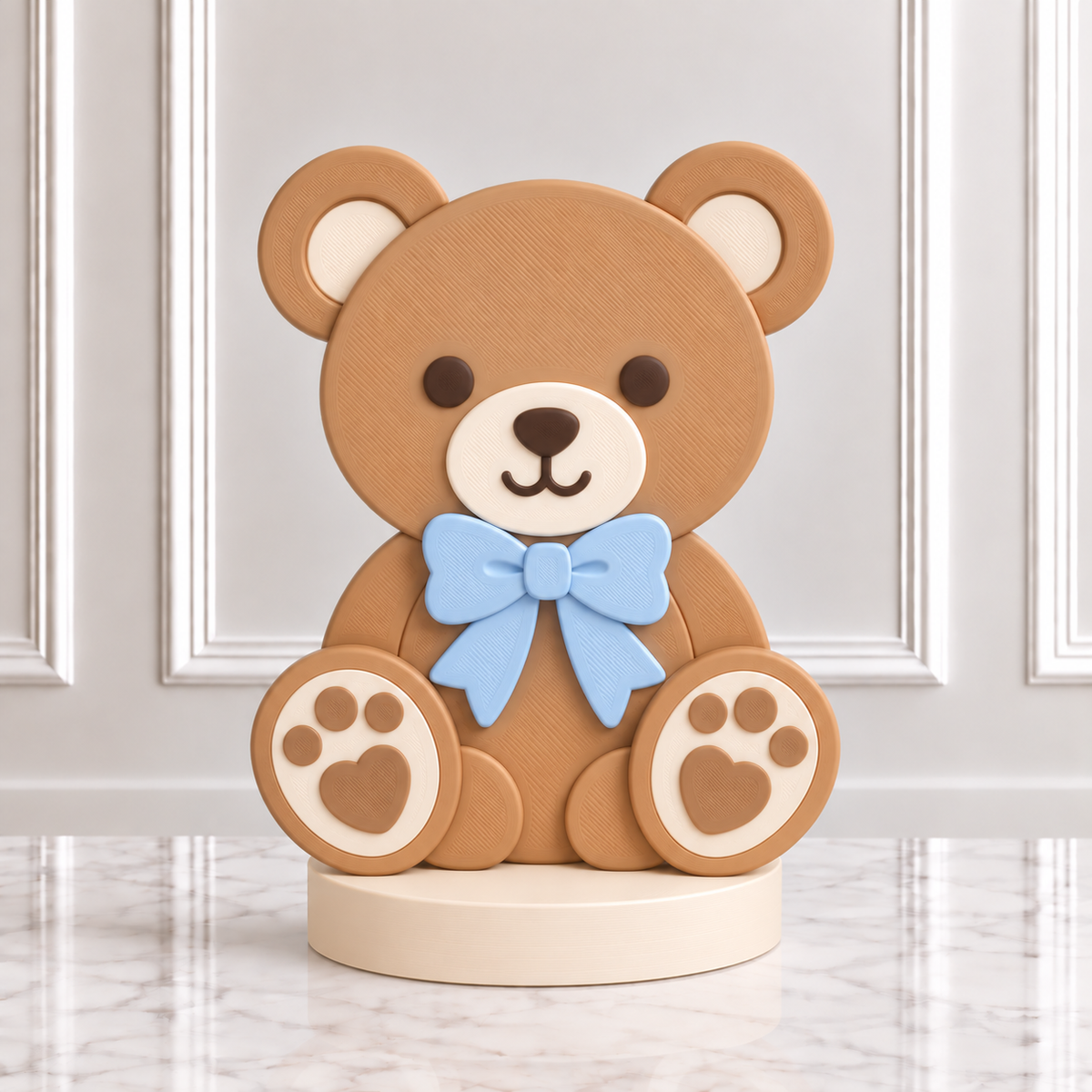 3D Printed Teddy Bear Centerpiece - We Can Bearly Wait Baby Shower Decor - Teddy Bear Birthday - We Can Bearly Wait - Baby Shower Decor