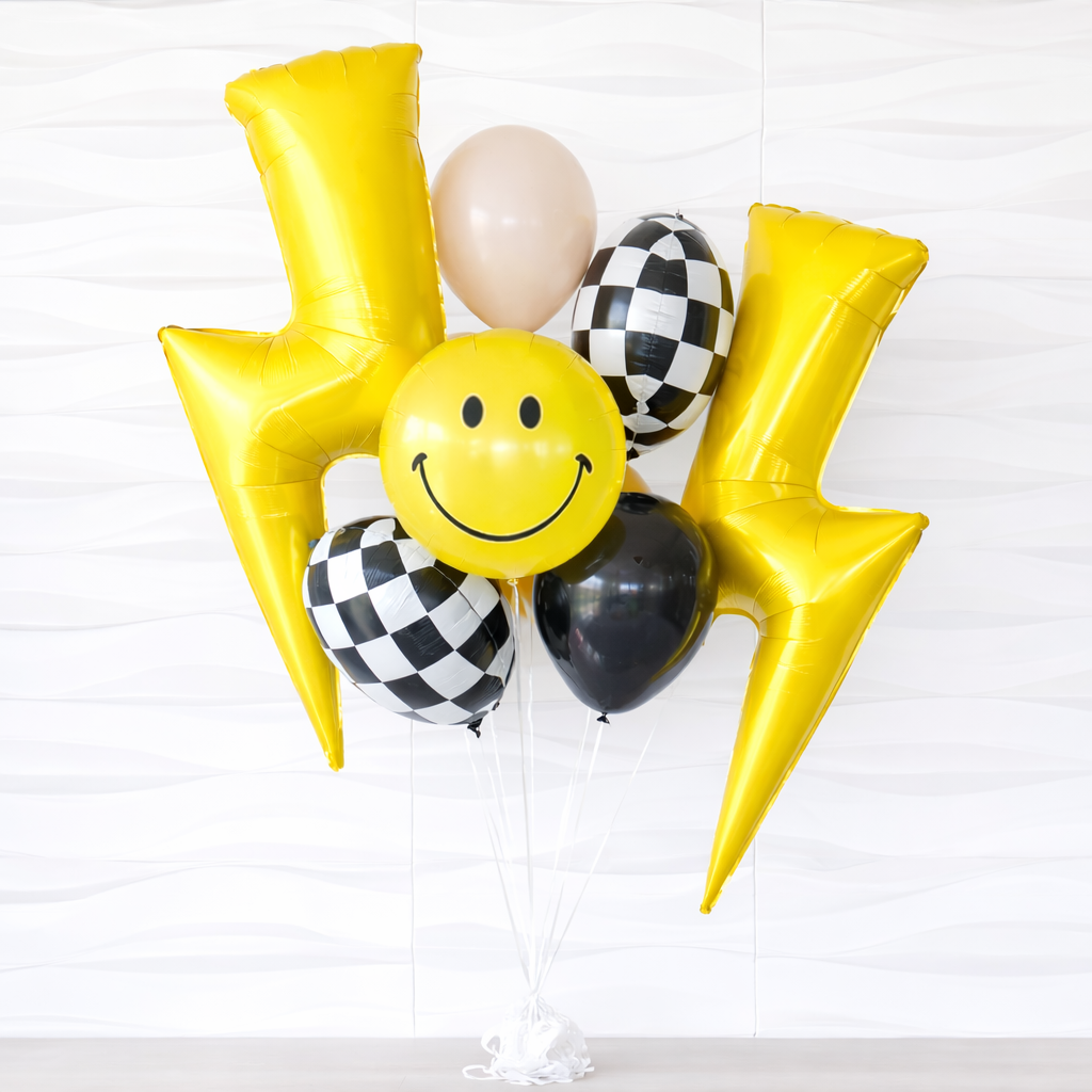 10 Pack Of Balloons - One Happy Dude Balloons - One Cool Dude Balloons - One Happy Dude Birthday - One Cool Dude Birthday - Balloons Pack