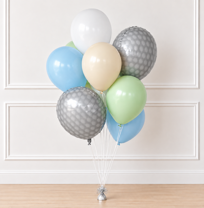 10 Pack Of Balloons - Hole In One Birthday Balloons - Hole In One - Hole In One Birthday - Golf Birthday Balloons -