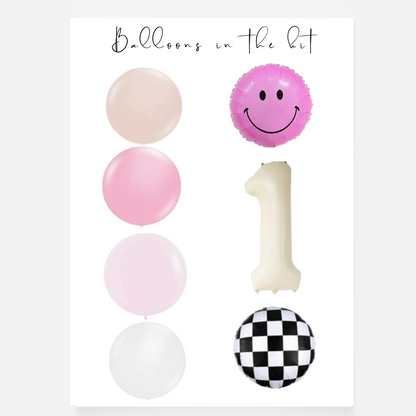 One Happy Girl DIY Balloon Tower