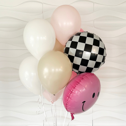 One Happy Girl Birthday Balloon Bundle