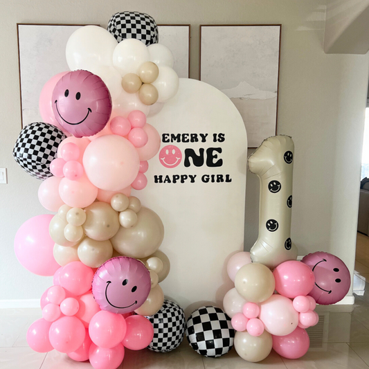 One Happy Girl DIY Balloon Garland Kit