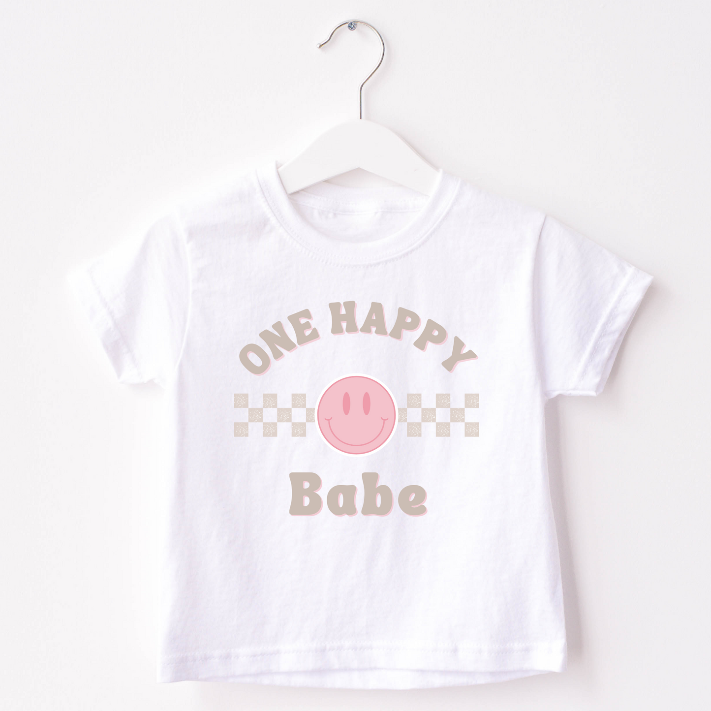 One Happy Girl Birthday Shirt - One Happy Girl - One Happy Babe - One Happy Girl Birthday Themed Shirt - One Happy Girl Party - Family shirt