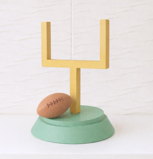 First Down Football Centerpiece 3D print - First Down Birthday - Football Decor- Football Birthday Balloons - Party Decor - Football