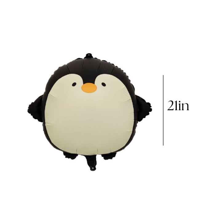 Penguin 10 Pack balloons - Animal Party Balloon - Birthday Party Decor - Boys Birthday Party -Woodland Animals - Kids Birthday Party