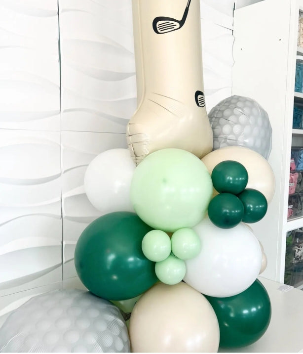 Hole In One Birthday Balloons - Hole In One - Hole In One Birthday - Golf Birthday Balloons - Golf Party - Four Birthday Party - Golf Tower