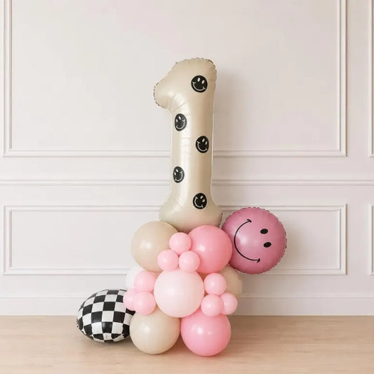 One Happy Girl DIY Balloon Tower