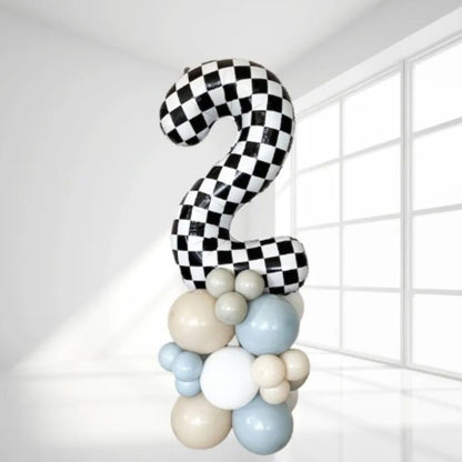 Two Fast Balloon DIY Number Tower