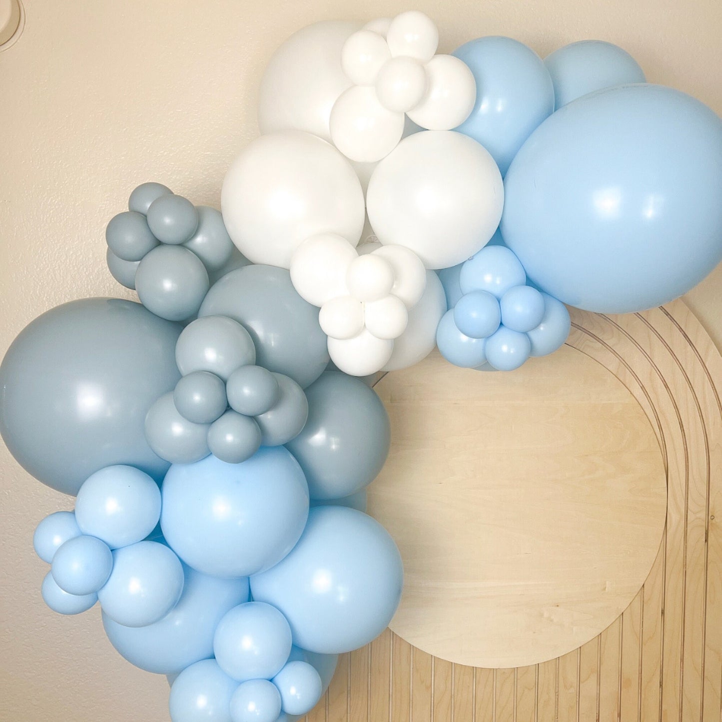 DIY Balloon Garland kit, DIY Balloon Kit, Blue Tones DIY Kit, Baby shower, Birthday, Bridal Shower balloons, Balloon Garland, Blue Balloons