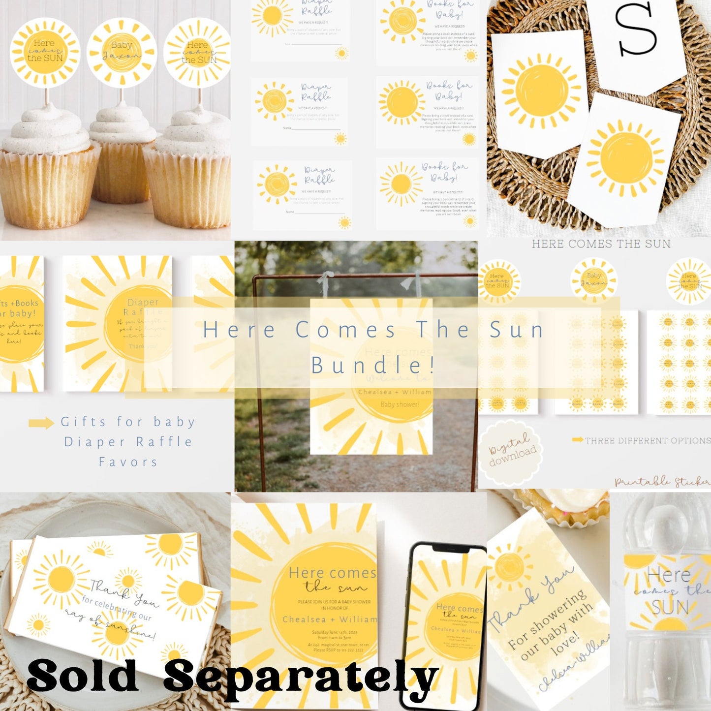 Here Comes the Sun Balloon Garland Kit, DIY, First Trip Around the Sun, Surfs Up, Birthday Decor