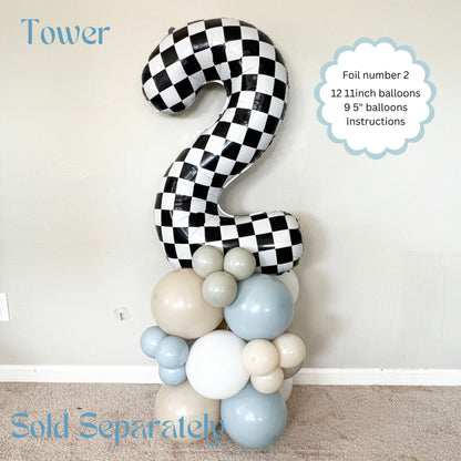 TWO Fast Theme l Two fast DIY Balloons Kit l Growing Two Fast Birthday Theme l Two Fast Balloons l Car Theme Birthday l Balloon Garland