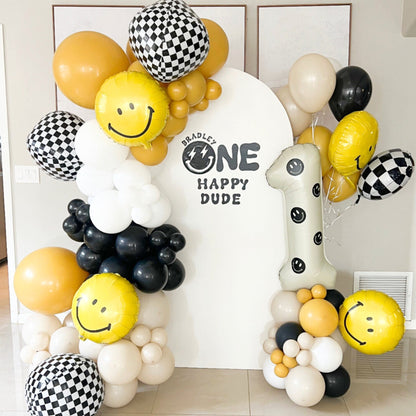 One Happy Dude DIY Balloon Tower l Number Balloon Tower l One Happy Dude Birthday l One Happy Dude