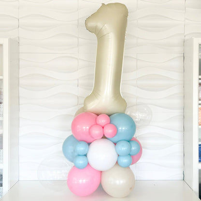 The Big One - Beach Babe - The Big One Birthday Balloons - The Big One Balloons - Beach Babe Balloons - Surfs Up Birthday - Surfer Party