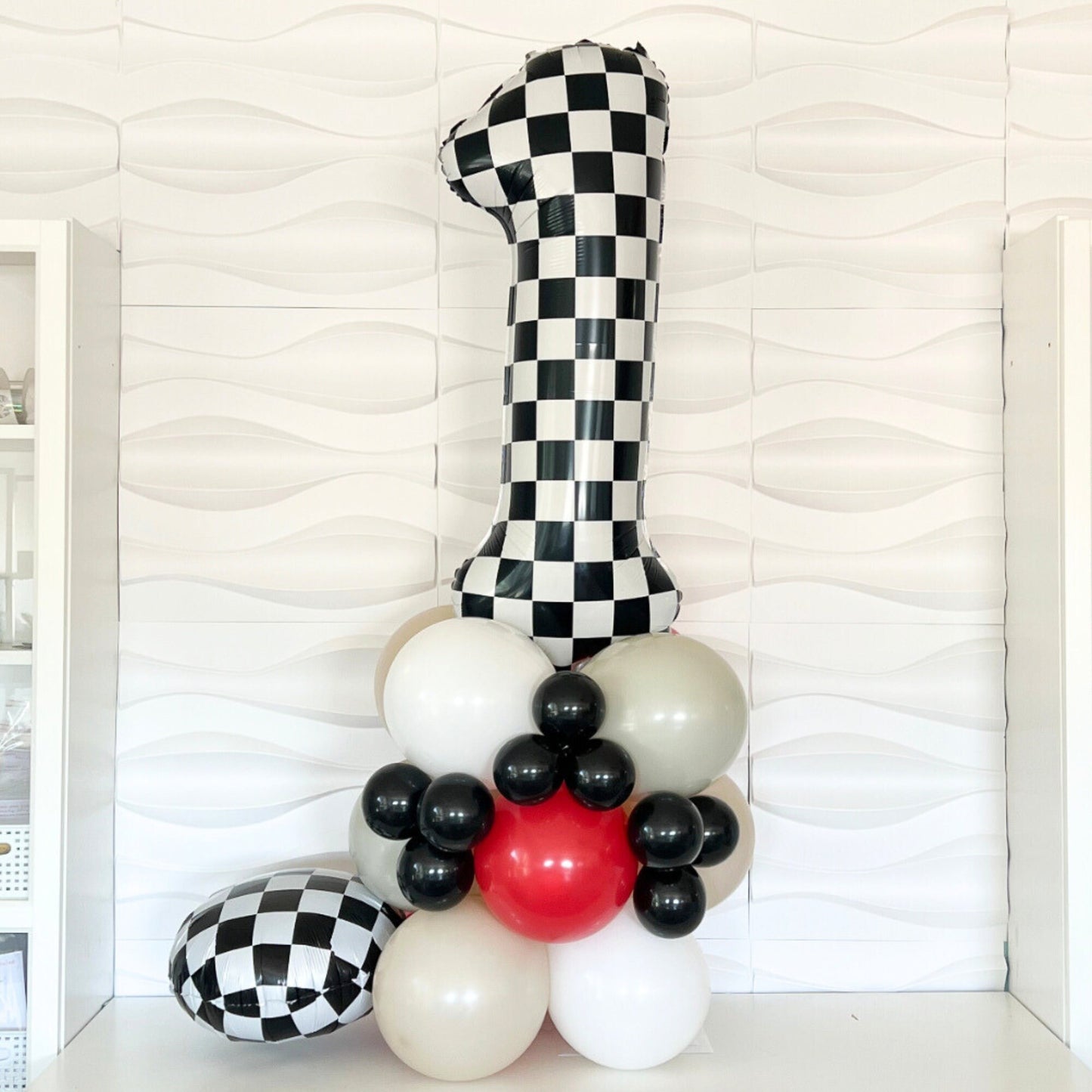 First Lap Around The Track - First Lap Balloons - First Lap Balloons - First Lap Around The Track Birthday Theme - Race Car Birthday