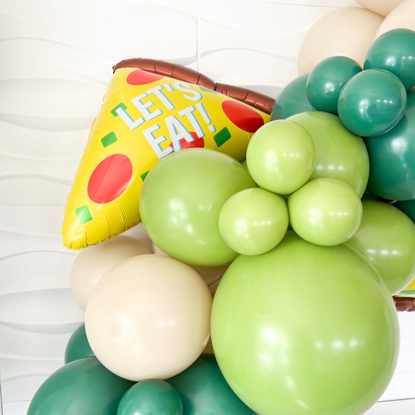 Ninja Turtle Theme Birthday Balloons - Ninja Turtle Birthday - Ninja Turtle Birthday Balloons - DIY Balloon Garland Kit - Ninja turtle DIY