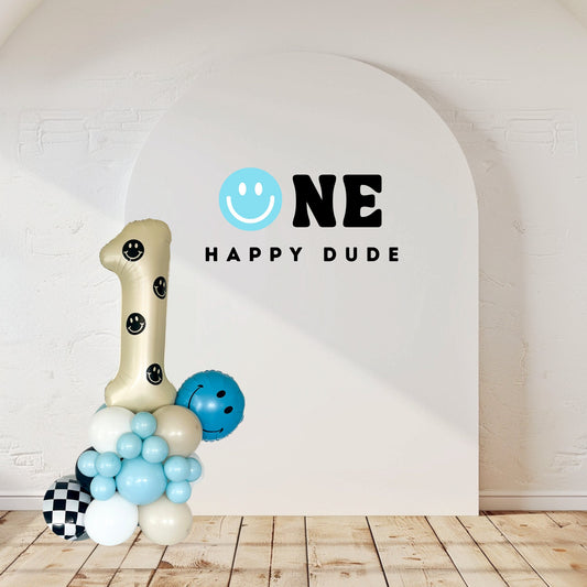 One Happy Dude Decal - One happy Dude - One Cool Dude - One happy Dude Birthday