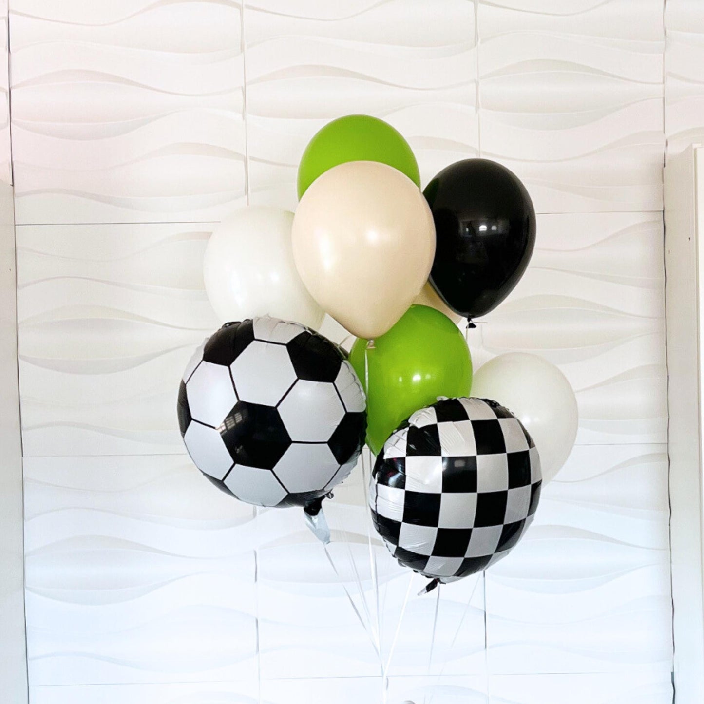 Soccer Ball Themed Balloons - 10 Pack Of Balloons - Soccer Party- Soccer Themed Birthday Party - Soccer Party