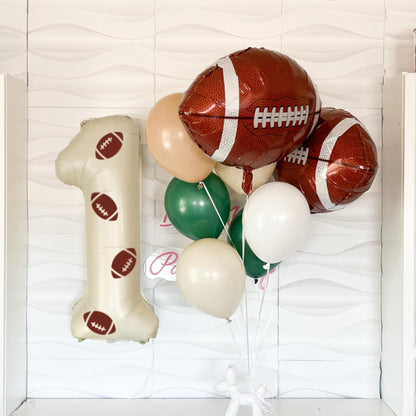 First Down Balloon Pack -In my football era - Football 1st Birthday Balloon column -First Down Birthday -Touchdown Party -First Down -