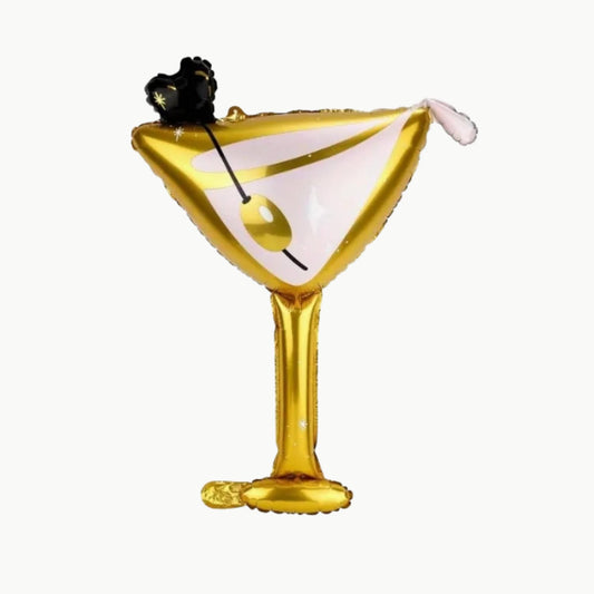 Martini Mylar Balloon Two Pack - Martini Balloon - Martini Party - Martini Birthday Party Decor - A Tiny Bit Older -A Tiny Bit Older Balloon