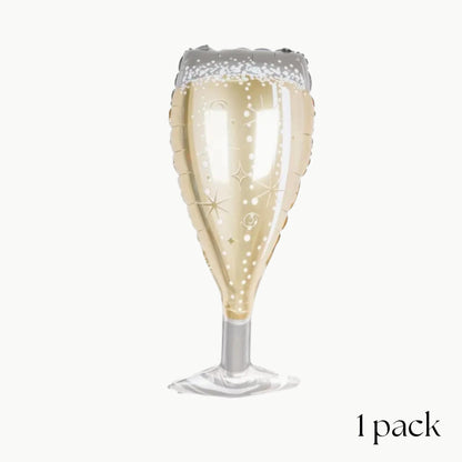 Champagne Bottle Balloon - Champagne Bottle Balloon - Champagne Bottle Decor - Bridal Party Balloon - Bachelorette Balloon -