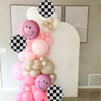 One Happy Girl Balloon Garland - One Happy Girl Balloon DIY Kit - One Happy Girl Birthday decor - One Happy Girl Birthday Balloons -