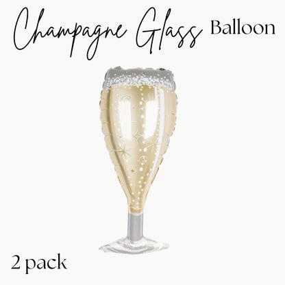 Champagne Bottle Balloon - Champagne Bottle Balloon - Champagne Bottle Decor - Bridal Party Balloon - Bachelorette Balloon -