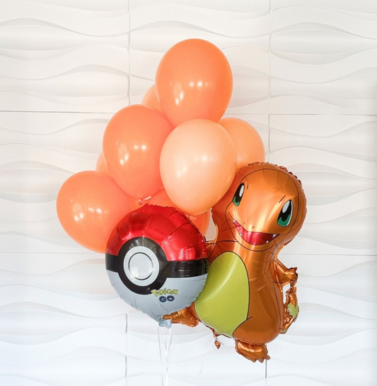 Pokémon Balloon Bundle Of 10 Balloons- Pokémon Themed Birthday - Pokémon Balloons - Pokémon